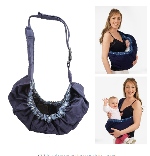 Baby Carrier for Newborns with Cotton Fabric Wrap