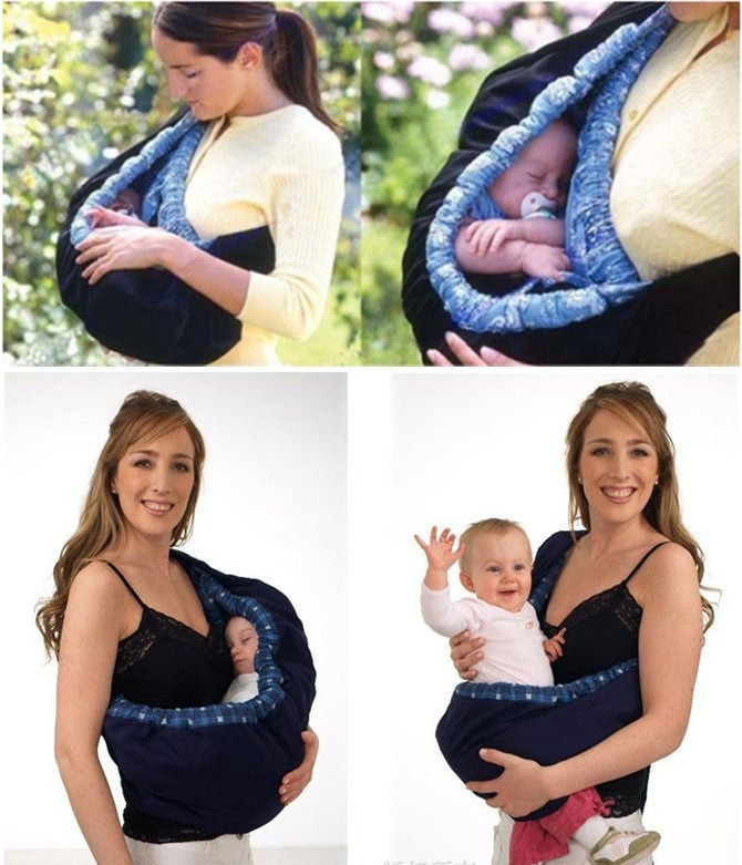 Baby Carrier for Newborns with Cotton Fabric Wrap
