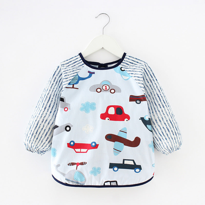 Children's Cotton Bib Apron for Spring/Summer Use