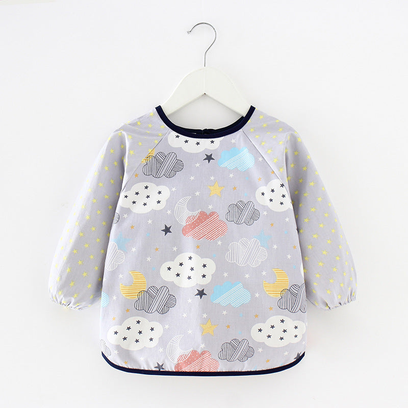 Children's Cotton Bib Apron for Spring/Summer Use