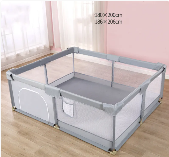 CozyPlay Indoor Safety Fence & Mat